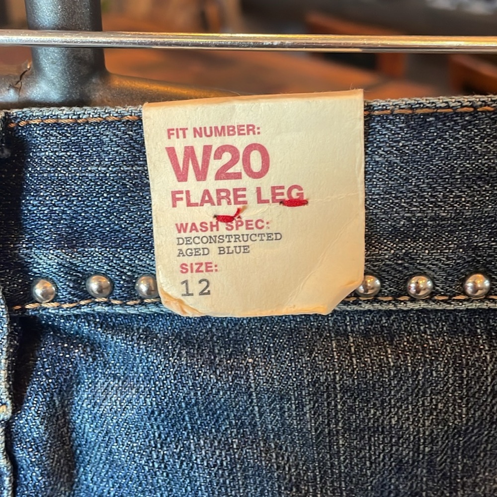 NWT X2 w20 flare leg Ultra Low size 12 - Picture 5 of 10